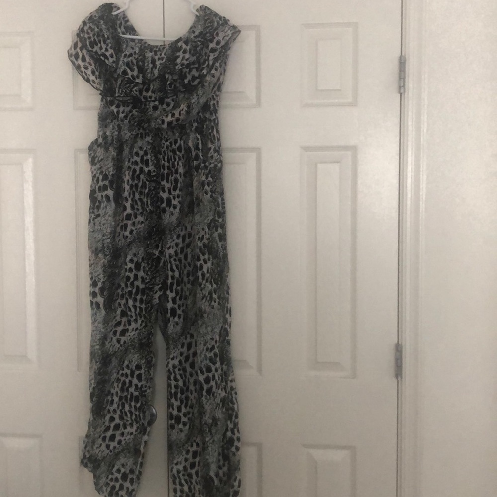 Caren Sport leopard print jumpsuit